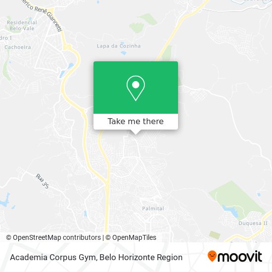 Academia Corpus Gym map