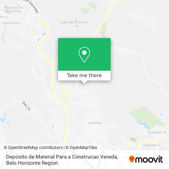 Deposito de Material Para a Construcao Vereda map