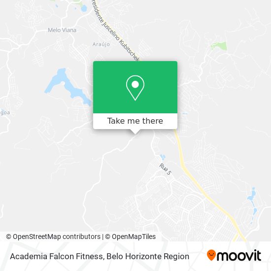 Academia Falcon Fitness map