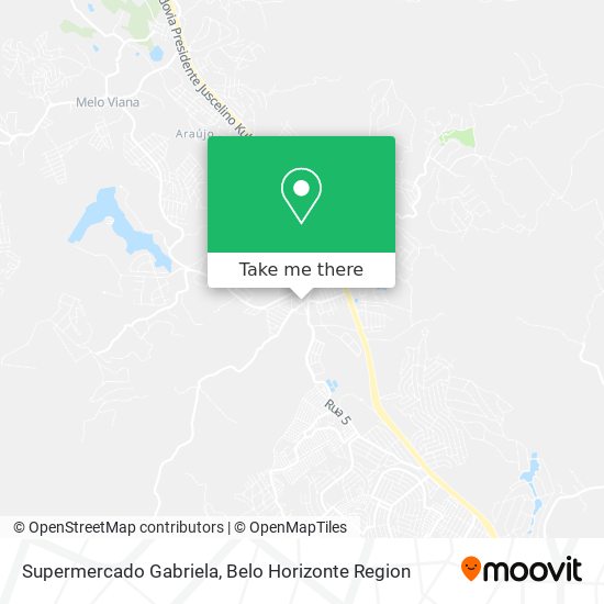 Supermercado Gabriela map