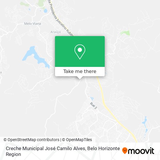 Creche Municipal José Camilo Alves map