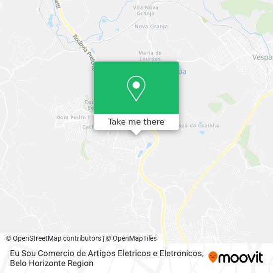 Eu Sou Comercio de Artigos Eletricos e Eletronicos map