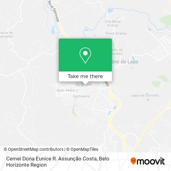 Cemei Dona Eunice R. Assunção Costa map