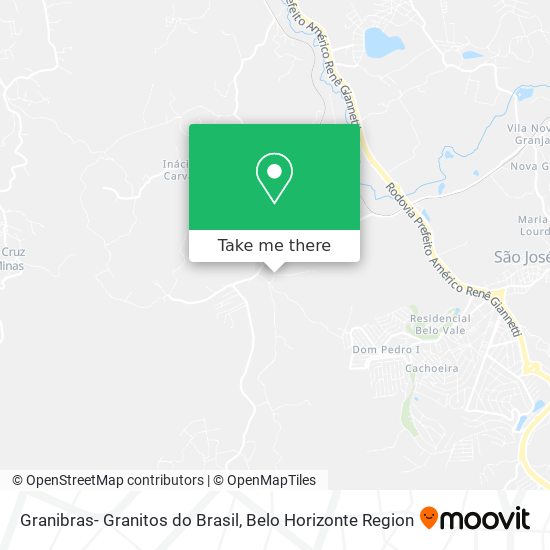 Granibras- Granitos do Brasil map