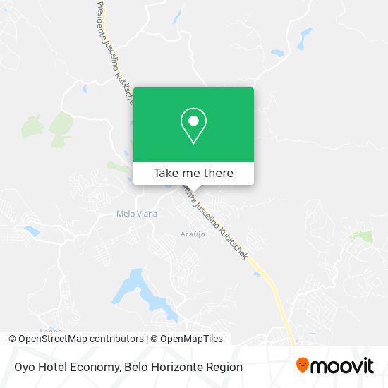 Oyo Hotel Economy map