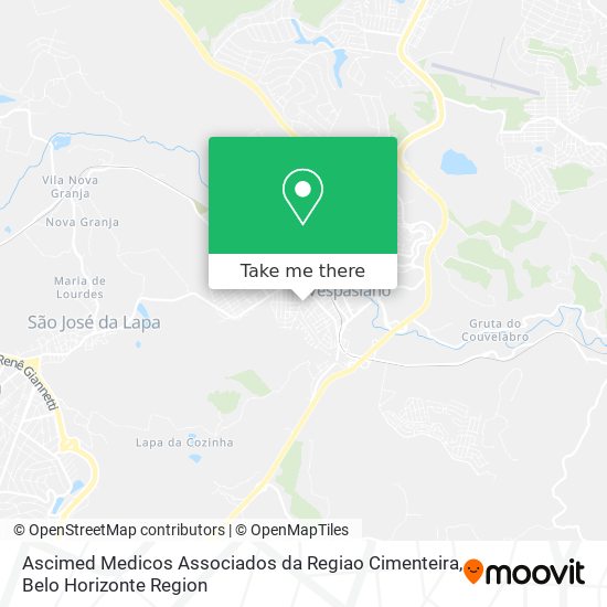 Ascimed Medicos Associados da Regiao Cimenteira map