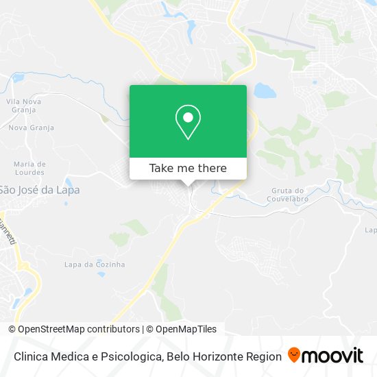 Clinica Medica e Psicologica map
