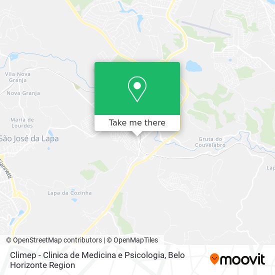 Climep - Clinica de Medicina e Psicologia map