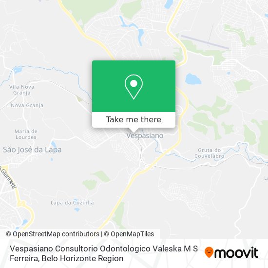 Vespasiano Consultorio Odontologico Valeska M S Ferreira map