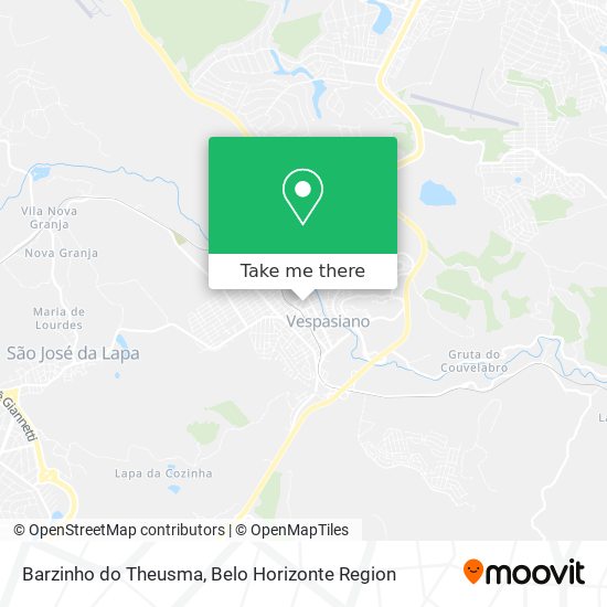 Barzinho do Theusma map