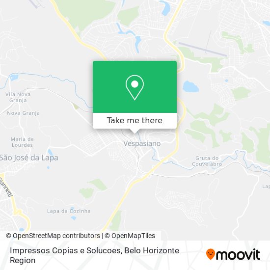 Impressos Copias e Solucoes map