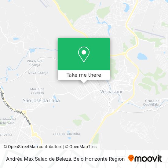Andréa Max Salao de Beleza map