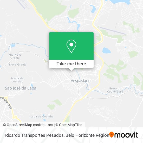 Ricardo Transportes Pesados map
