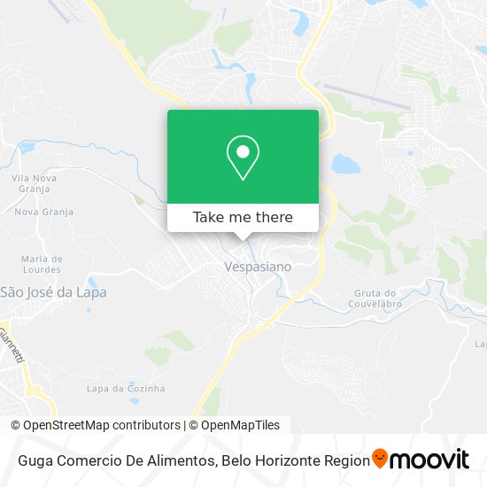 Guga Comercio De Alimentos map