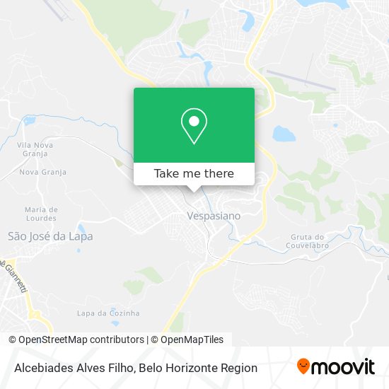 Alcebiades Alves Filho map