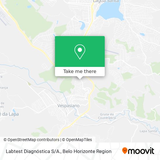 Labtest Diagnóstica S/A. map