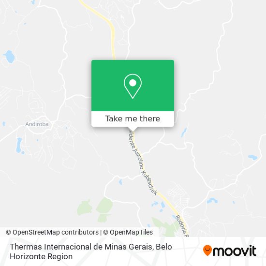 Thermas Internacional de Minas Gerais map