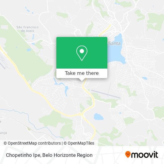 Chopetinho Ipe map