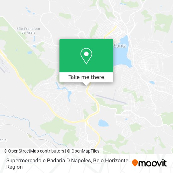 Supermercado e Padaria D Napoles map