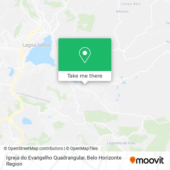 Igreja do Evangelho Quadrangular map