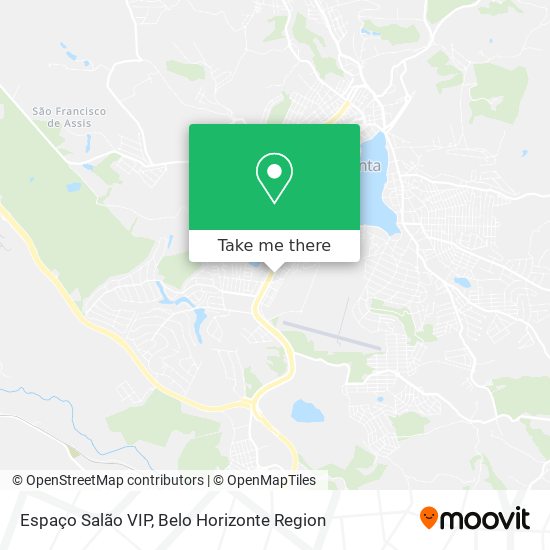 Espaço Salão VIP map