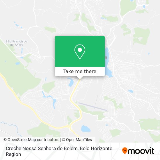 Mapa Creche Nossa Senhora de Belém