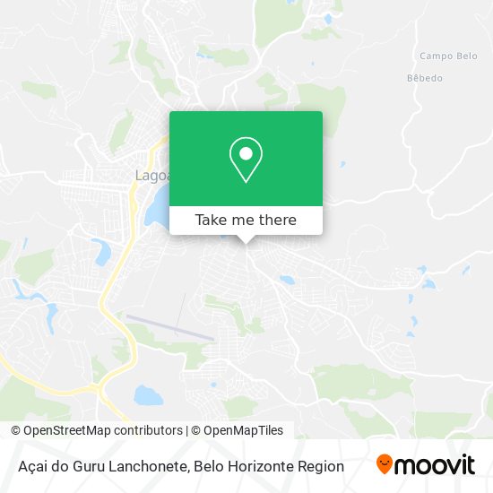 Açai do Guru Lanchonete map