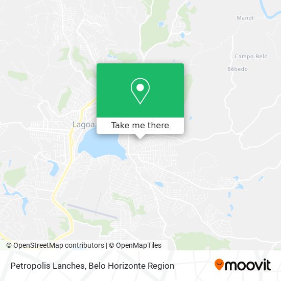 Petropolis Lanches map