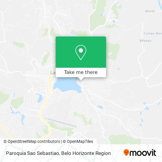 Paroquia Sao Sebastiao map