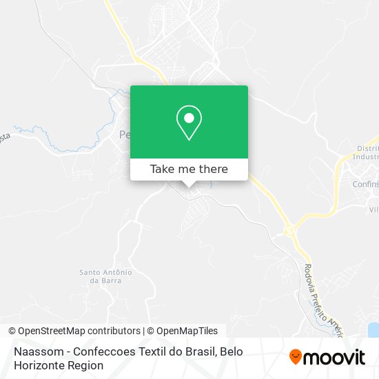 Naassom - Confeccoes Textil do Brasil map