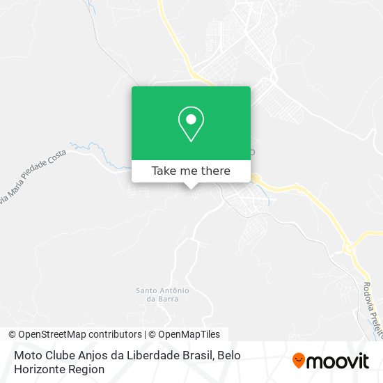 Moto Clube Anjos da Liberdade Brasil map