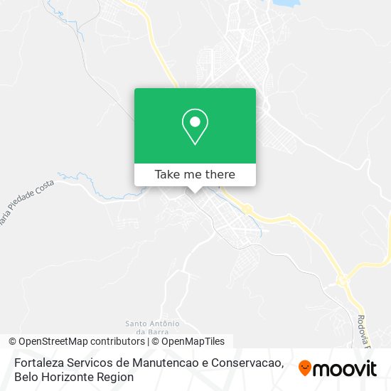 Fortaleza Servicos de Manutencao e Conservacao map