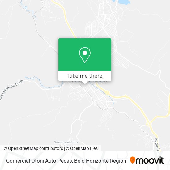 Comercial Otoni Auto Pecas map