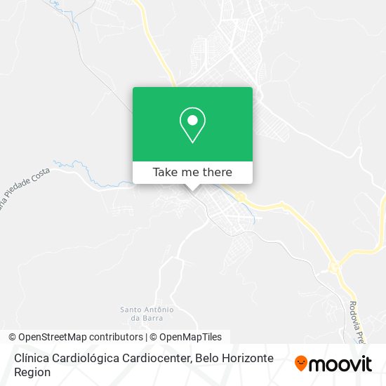 Clínica Cardiológica Cardiocenter map