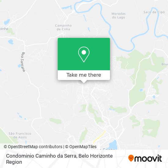 Condominio Caminho da Serra map