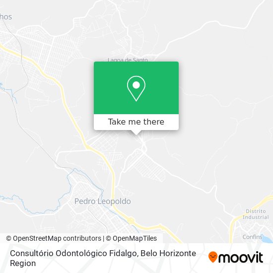 Mapa Consultório Odontológico Fidalgo