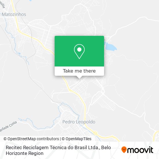 Recitec Reciclagem Técnica do Brasil Ltda. map
