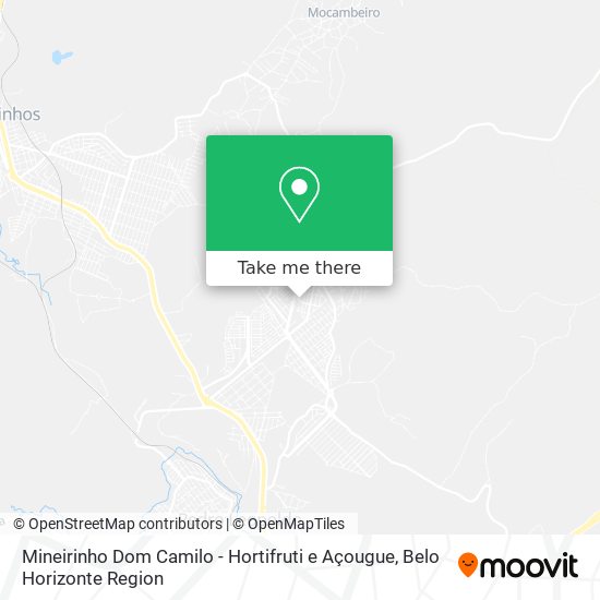 Mineirinho Dom Camilo - Hortifruti e Açougue map