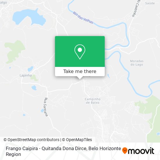 Frango Caipira - Quitanda Dona Dirce map