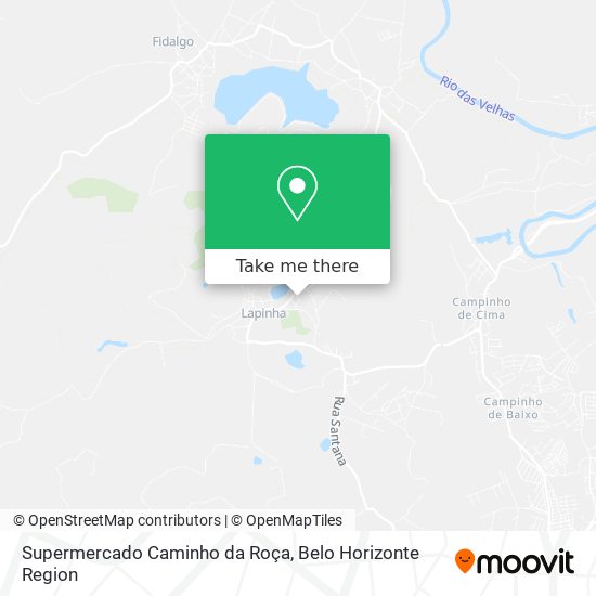 Supermercado Caminho da Roça map