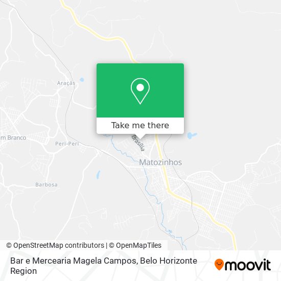 Bar e Mercearia Magela Campos map