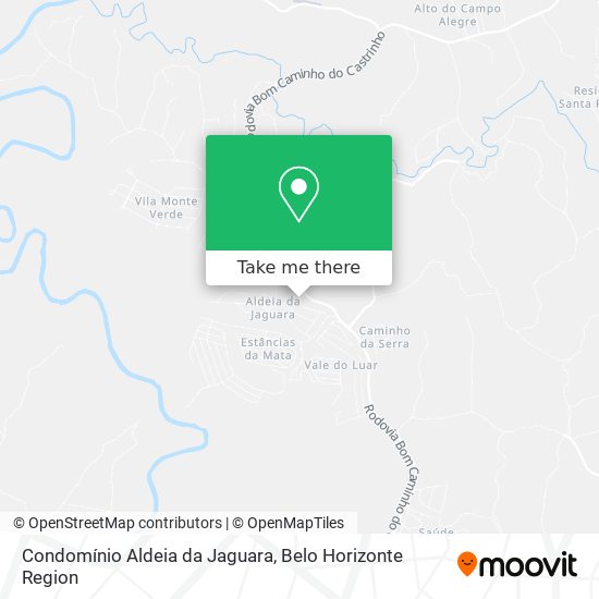 Condomínio Aldeia da Jaguara map