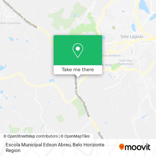Escola Municipal Edson Abreu map