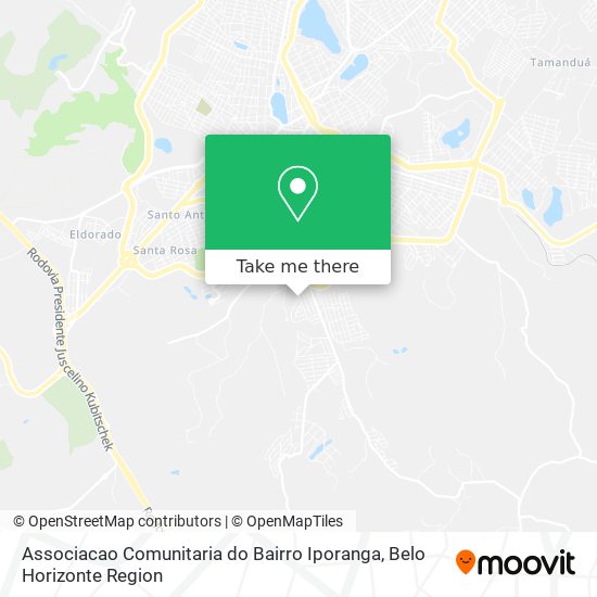 Associacao Comunitaria do Bairro Iporanga map