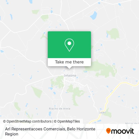 Arl Representacoes Comerciais map