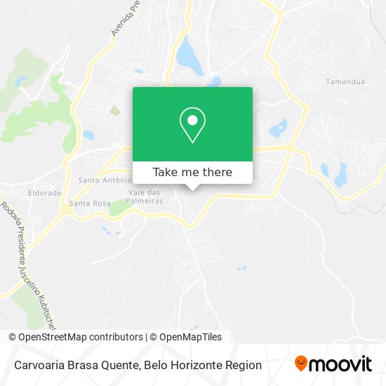 Carvoaria Brasa Quente map