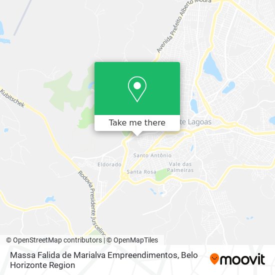 Massa Falida de Marialva Empreendimentos map