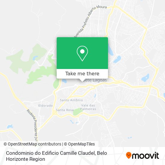 Condominio do Edificio Camille Claudel map