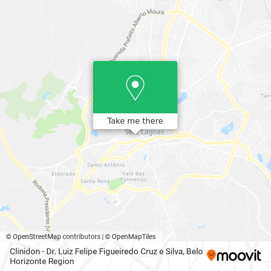 Clinidon - Dr. Luiz Felipe Figueiredo Cruz e Silva map