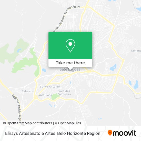 Elirays Artesanato e Artes map